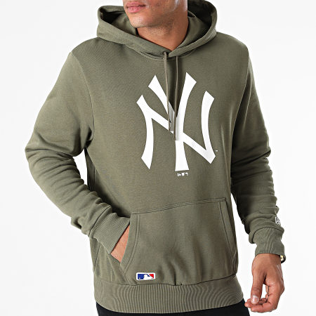 New Era - Sweat Capuche Team Logo New York Yankees 11863698 Vert Kaki