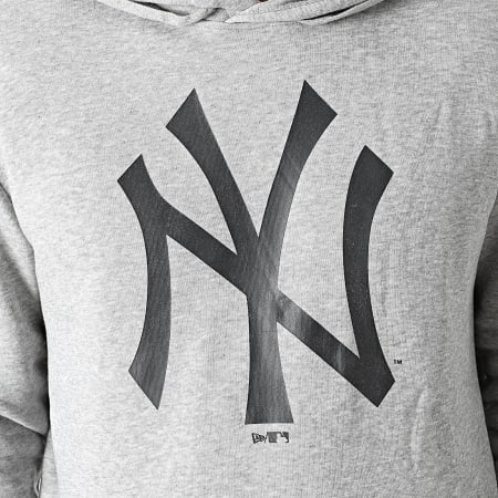 New Era - Sweat Capuche Team Logo New York Yankees 11863700 Gris Chiné