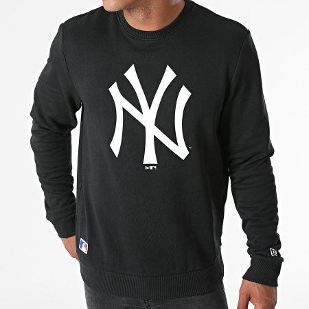 New Era - Sudadera con logo del equipo New York Yankees 11863705 Negro