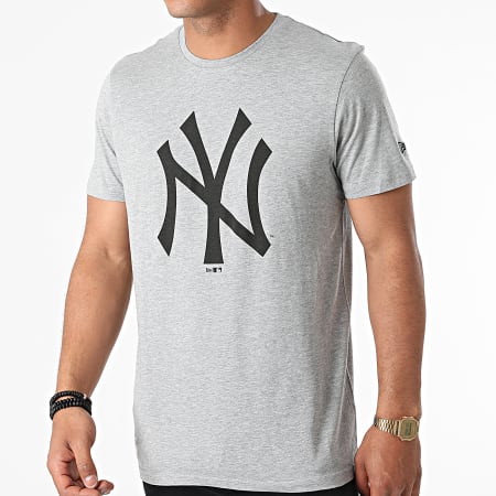 New Era - Camiseta Team Logo New York Yankees 11863696 Heather Grey