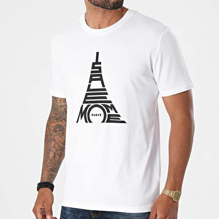 Sale Môme Paris - Tee Shirt Paris Blanc Noir