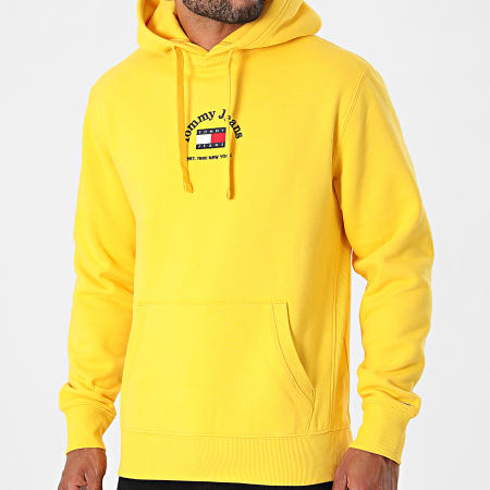 Tommy Jeans - Sweat Capuche Timeless 0909 Jaune