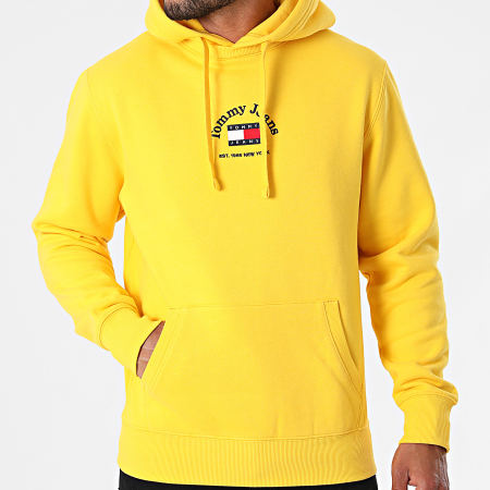 Tommy Jeans - Sweat Capuche Timeless 0909 Jaune
