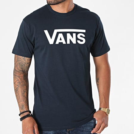 Vans - Tee Shirt Vans Classic 00GGG Bleu Marine