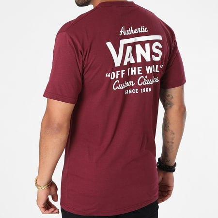 Vans - Camiseta Holder ST Classic A3HZF Burdeos