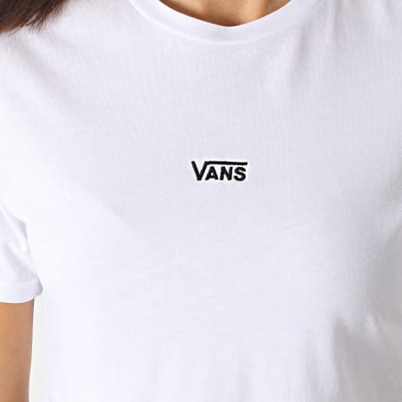 Vans - Camiseta de tirantes para mujer VN0A54QUWHT Blanca