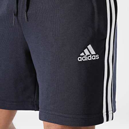 Adidas Sportswear - Short Jogging A Bandes 3 Stripes GK9598 Bleu Marine