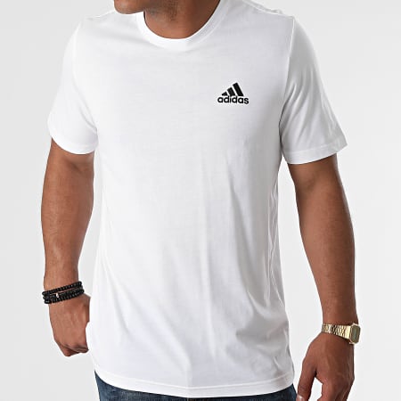 Adidas Sportswear - Maglietta M SL GK9640 Bianco