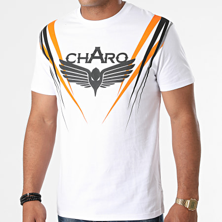 Charo - Tee Shirt Scratch WY-4768 Blanc
