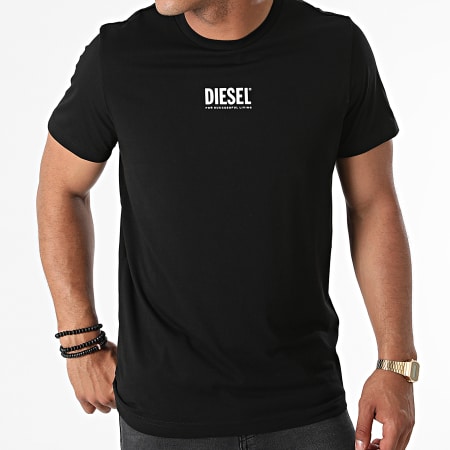 Diesel - Tee Shirt Diegos Ecosmallogo A02878-0AAXJ Noir