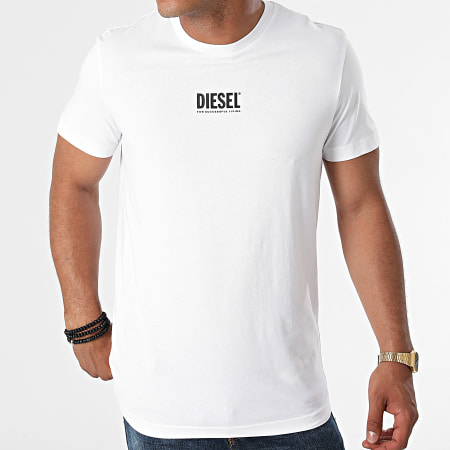 Diesel - Tee Shirt Diegos Ecosmallogo A02878-0AAXJ Blanc