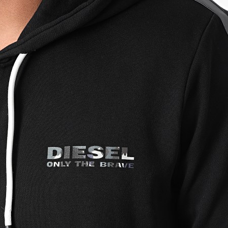 Diesel - Sweat Zippé Capuche Brandon Z 00SHG0-0QCAX Noir