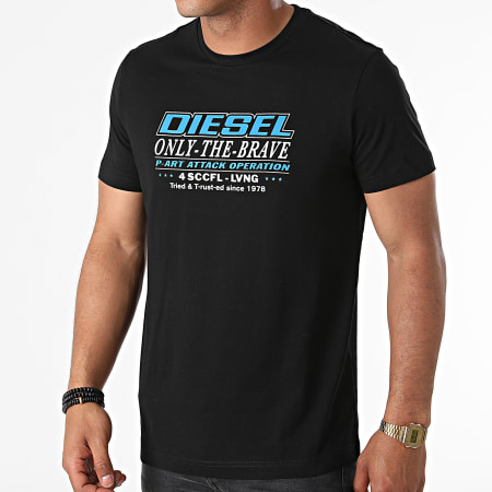 Diesel - Tee Shirt Diegos K20 A02970-0GRAI Noir