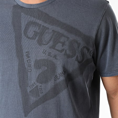 Guess - T-shirts M1YI85-K8FQ1 marineblauw