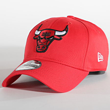 New Era - Casquette Fitted 39Thirty Core NBA 60137561 Chicago Bulls Rouge
