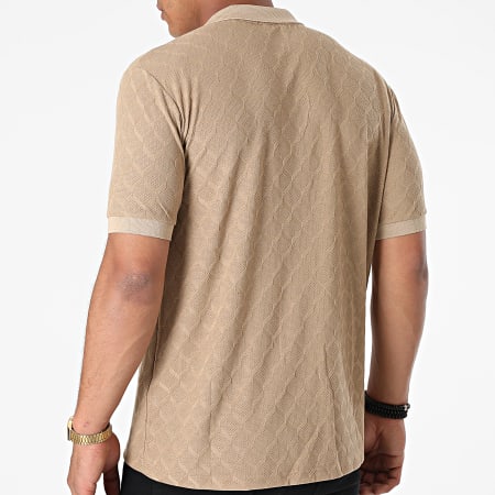 Uniplay - Polo Manches Courtes PL-07 Beige