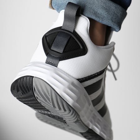Adidas Performance - Zapatillas Own The Game 2 H00469 Cloud White Core Black Grey Four