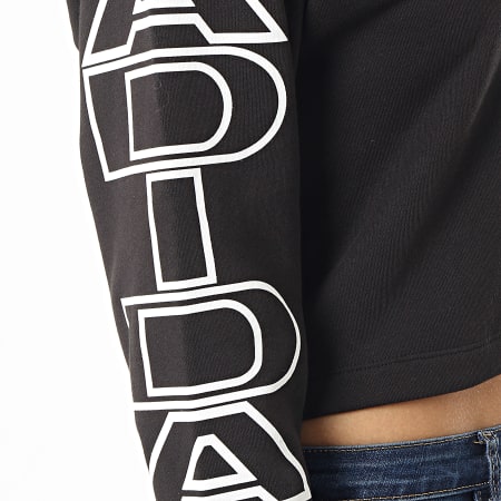 Adidas Originals - Sudadera con capucha para mujer H15775 Negro