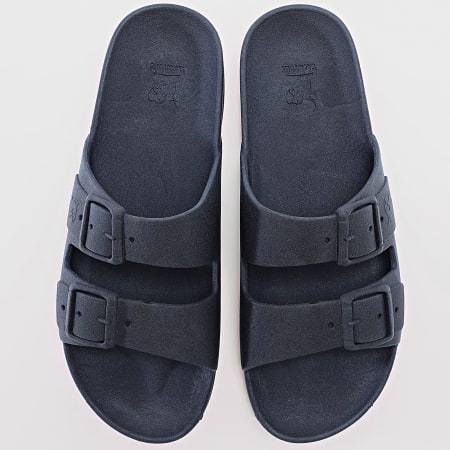 Cacatoès - Sandales Brasilia Navy Orange Fluo