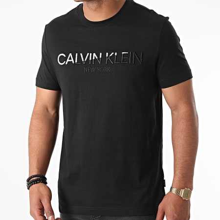 Calvin Klein - Tee Shirt Multi Embroidery 7247 Noir