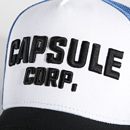 Capslab - Casquette Trucker Capsule Corp Bleu Blanc Noir