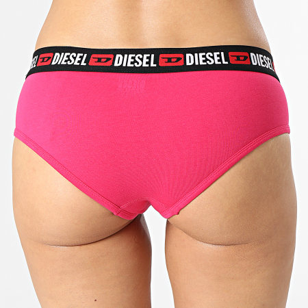 Diesel - Lot De 3 Culottes Femme 00SQZS-0EAXL Noir Rose