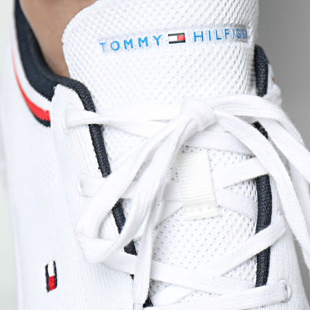 Tommy Hilfiger - Baskets Lightweight Knit Runner 3614 White