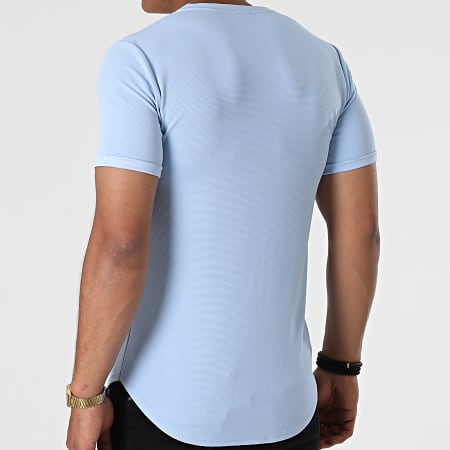 Uniplay - Tee Shirt Oversize T790 Bleu Clair
