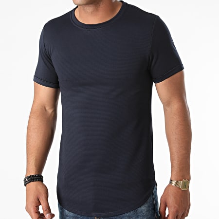 Uniplay - Tee Shirt Oversize T790 Bleu Marine
