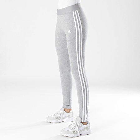 Adidas Sportswear - Legging Femme A Bandes GV6017 Gris Chiné