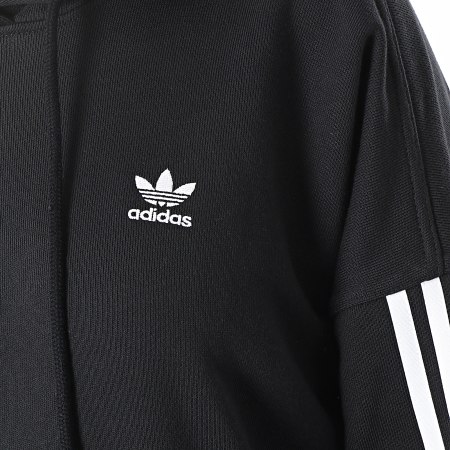 Adidas Originals - Sweat Capuche Femme A Bandes H37799 Noir