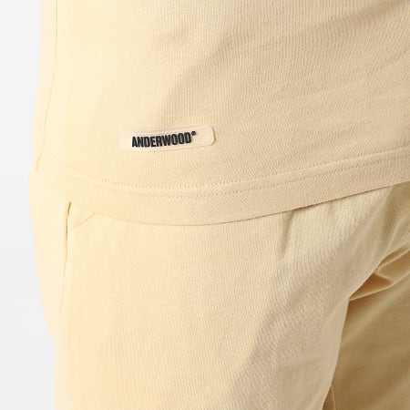 Classic Series - Conjunto Camiseta Shorts AD005 Amarillo Claro