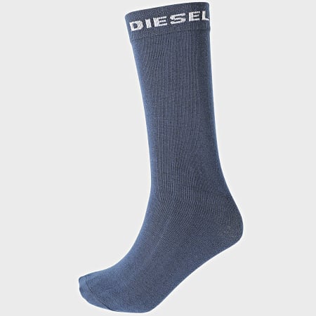 Diesel - Lot De 3 Paires De Chaussettes 00SI8B-0HAZV Bleu Marine Camouflage