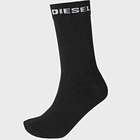 Diesel - Lot De 3 Paires De Chaussettes 00SI8B-0HAZV Noir Blanc Camouflage Gris