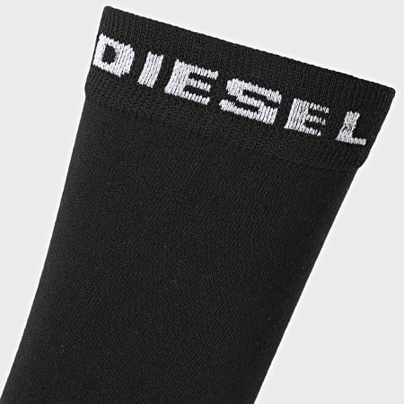 Diesel - Lot De 3 Paires De Chaussettes 00SK3A-0HAZV Noir Camouflage Vert Kaki