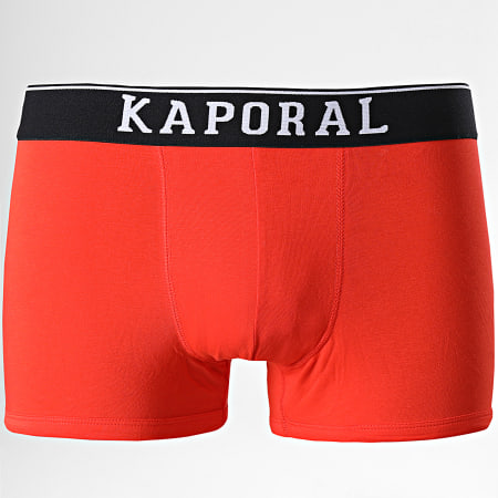Kaporal - Lot De 3 Boxers Quad Orange Vert