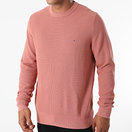 Tommy Hilfiger - Pull Structure MW0MW18595 Rose