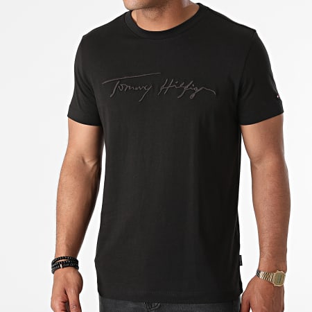 Tommy Hilfiger - Tee Shirt Signature Graphic 8729 Noir