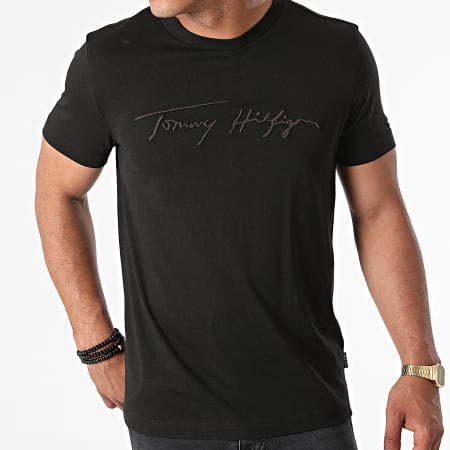 Tommy Hilfiger - Tee Shirt Signature Graphic 8729 Noir
