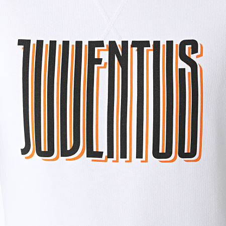 adidas - Sweat Crewneck A Bandes Juventus Graphic GR2920 Ecru Noir