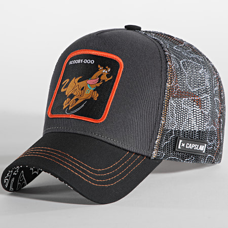 Capslab - Casquette Trucker Scooby-Doo Gris Anthracite