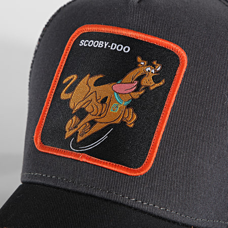 Capslab - Casquette Trucker Scooby-Doo Gris Anthracite