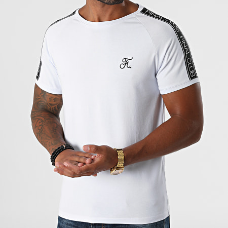 Final Club - Camiseta Con Bandas Y Bordado 600 Blanco