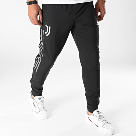Adidas Performance - Pantalon Jogging A Bandes Juventus GR2945 Noir