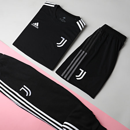 Adidas Sportswear - Short Jogging A Bandes Juventus GR2962 Noir