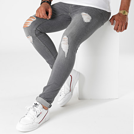 Only And Sons - Jeans skinny Warp grigio