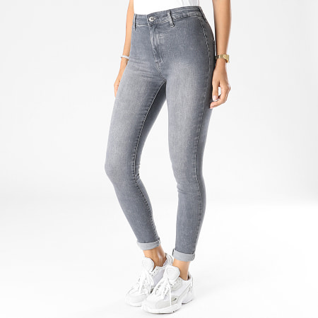 Only - Skinny Jeans Mujer Blush Life Legging Gris