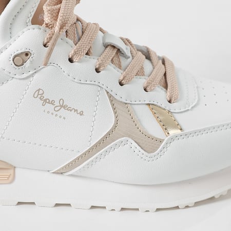 bottines compensées beige