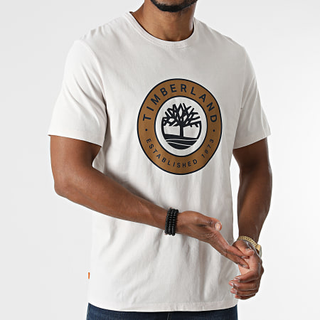 Timberland - Tee Shirt Tree Logo Bouncle A2CKE Beige