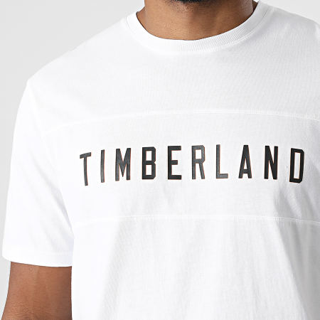 Timberland - Tee Shirt Block Branded A2G4D Blanc